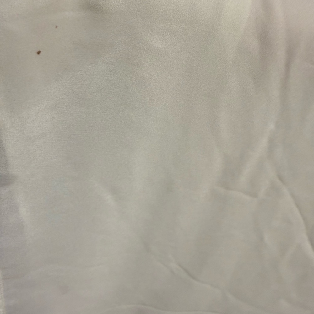 WHBM Sleeveless V-Neck Embellished Cami – Ecru Beaded Floral, Size M - Picture 12 of 14